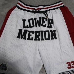 Lower merion Kobe Bryant basketball shorts NEW L